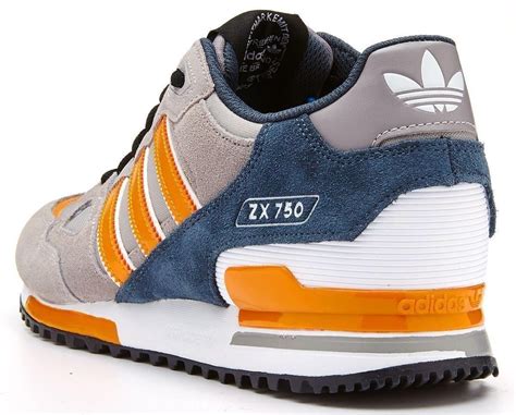 adidas schuhe zx 750 herren grau orange|Adidas zx 750 preis.